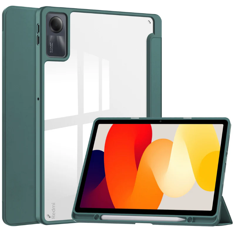 Xiaomi Redmi Pad SE 11’’ 2023 (23073RPBFG) Smart Tri-fold Acrylic Shockproof Case With Pen Slot - Image 8