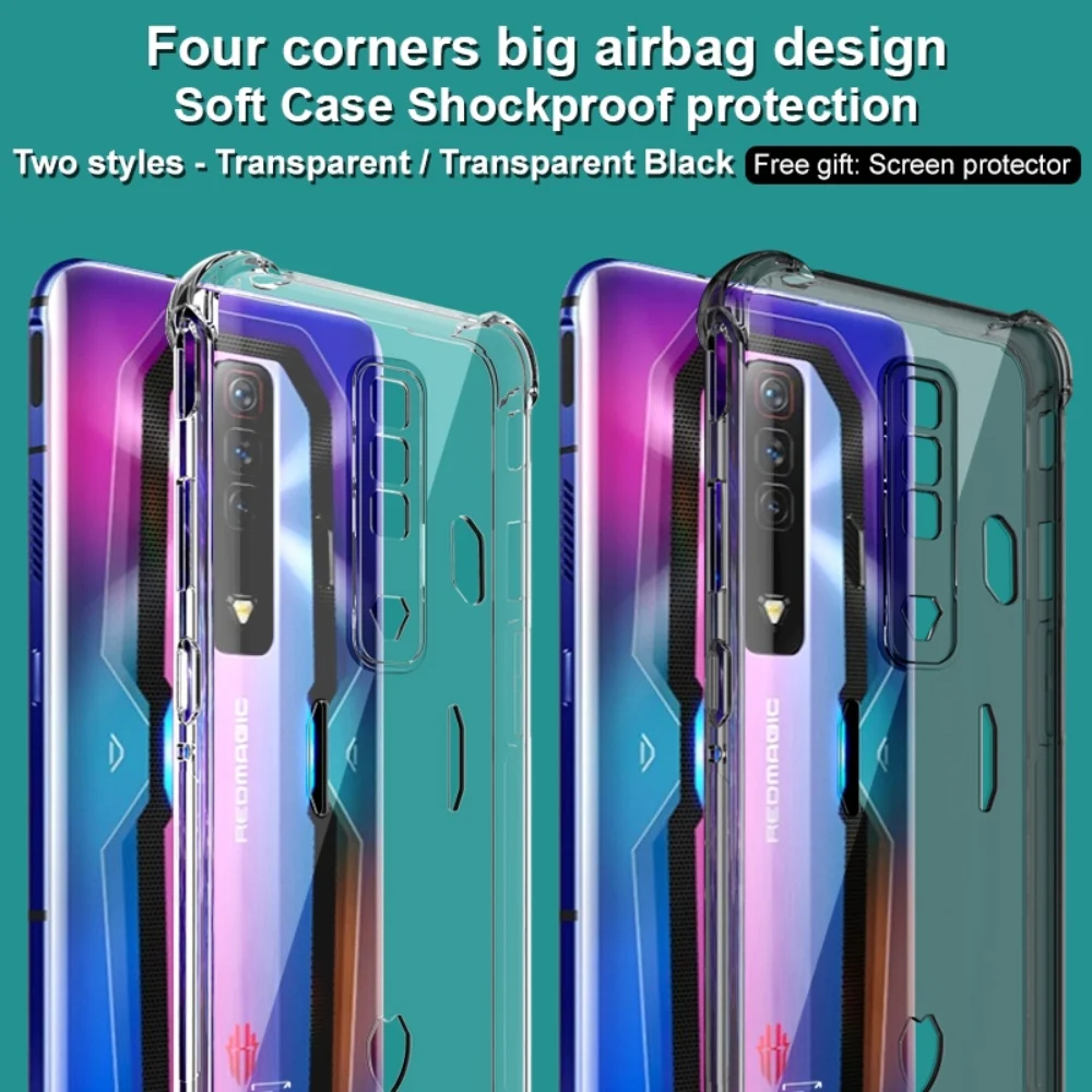 ZTE nubia Red Magic 7 - imak Shockproof Airbag TPU Phone Case - Image 8