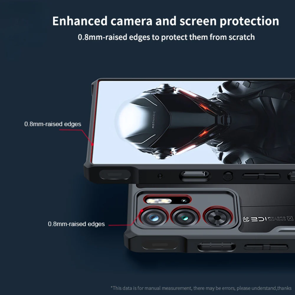 ZTE nubia Red Magic 9S Pro / 9S Pro Plus - Silicone Material Airbag Shockproof Protective Case - Image 4