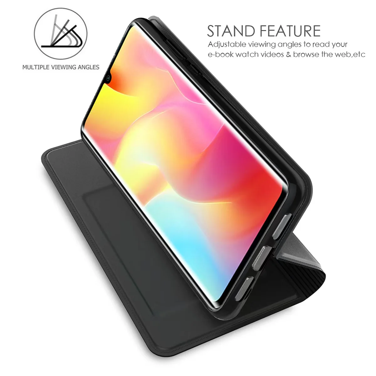 ZTE Nubia Z70 Ultra Magnetic Stand Leather Fllip Shockproof Wallet Series Case - Image 3