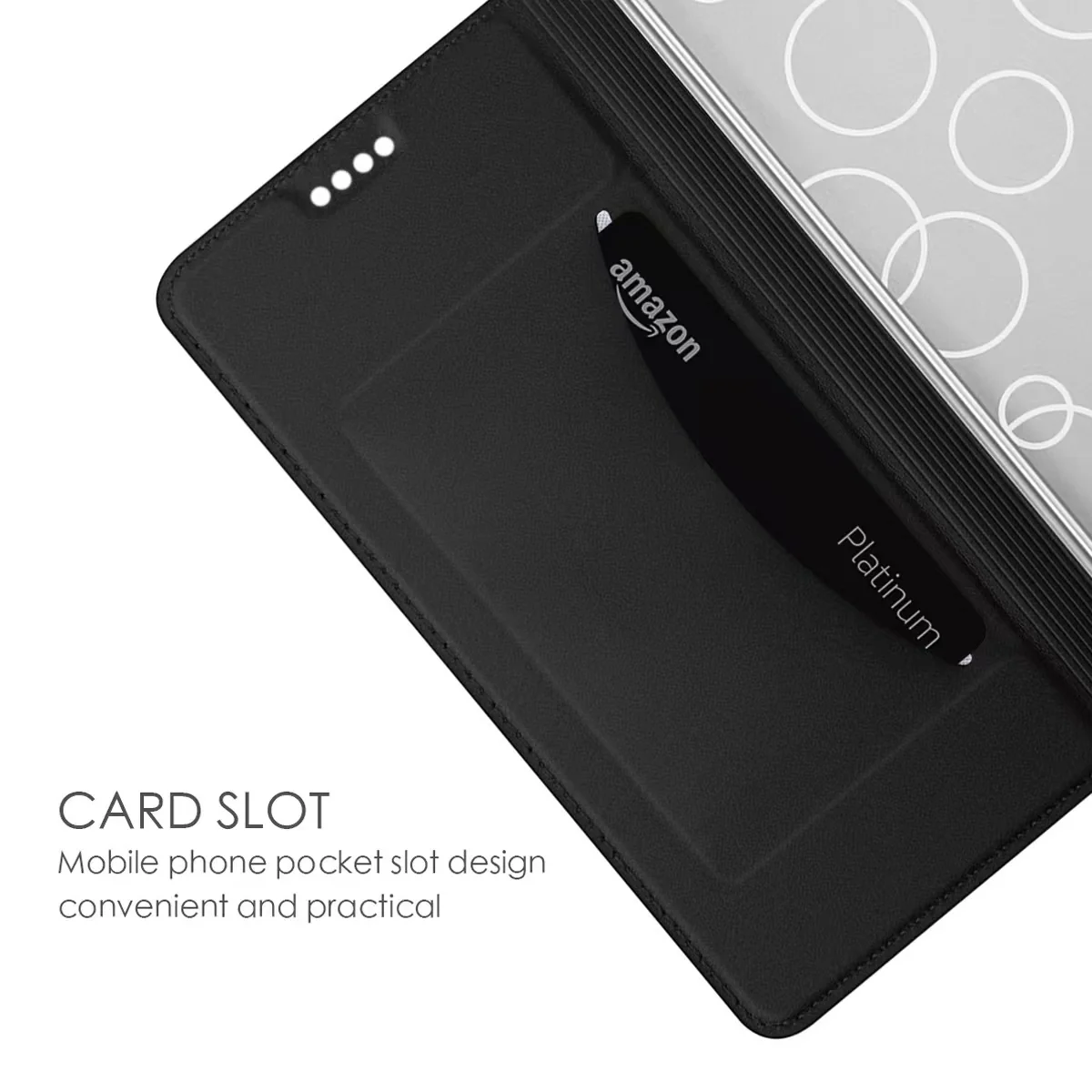 ZTE Nubia Z70 Ultra Magnetic Stand Leather Fllip Shockproof Wallet Series Case - Image 4